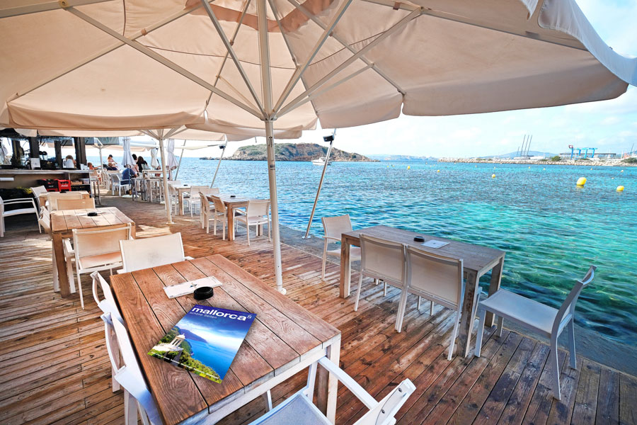 Strand Mallorca Playa Portals Nous Beachclub Strandbar Roxybeach