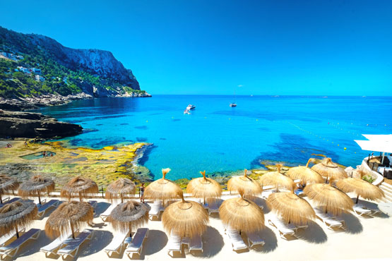 Strand Mallorca Cala Llamp Beachclub Gran Folies