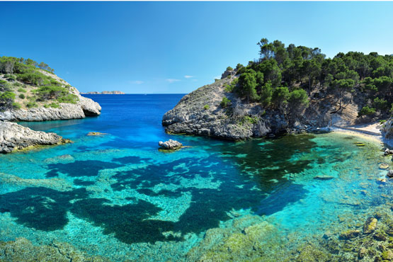 Strand Mallorca Cala Monjo Paguera