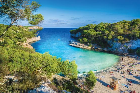 strände mallorca ostküste santany cala llombards