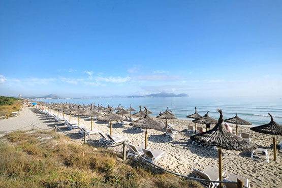 mallorca strände playa de muro nordküste alcudia