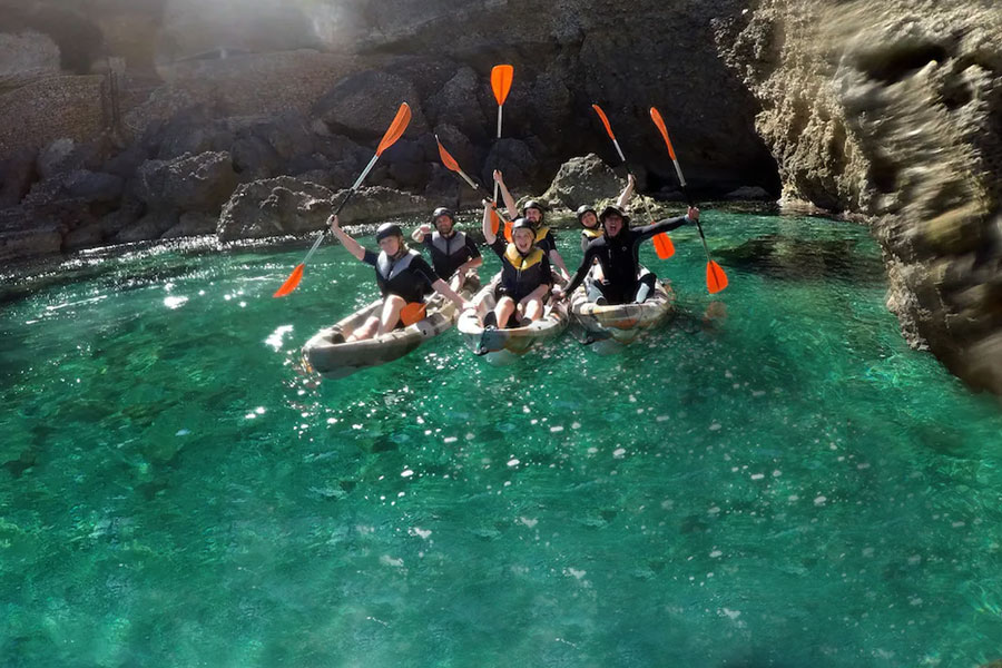 kajak kayak Mallorca Wassersport